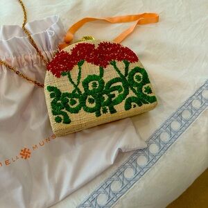 Pamela Munson Raffia Bag